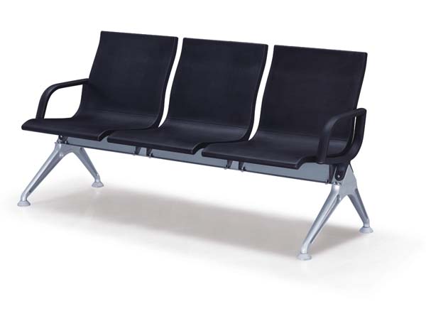 3-Seat Polyurethane Beam Tandem Waiting Chair